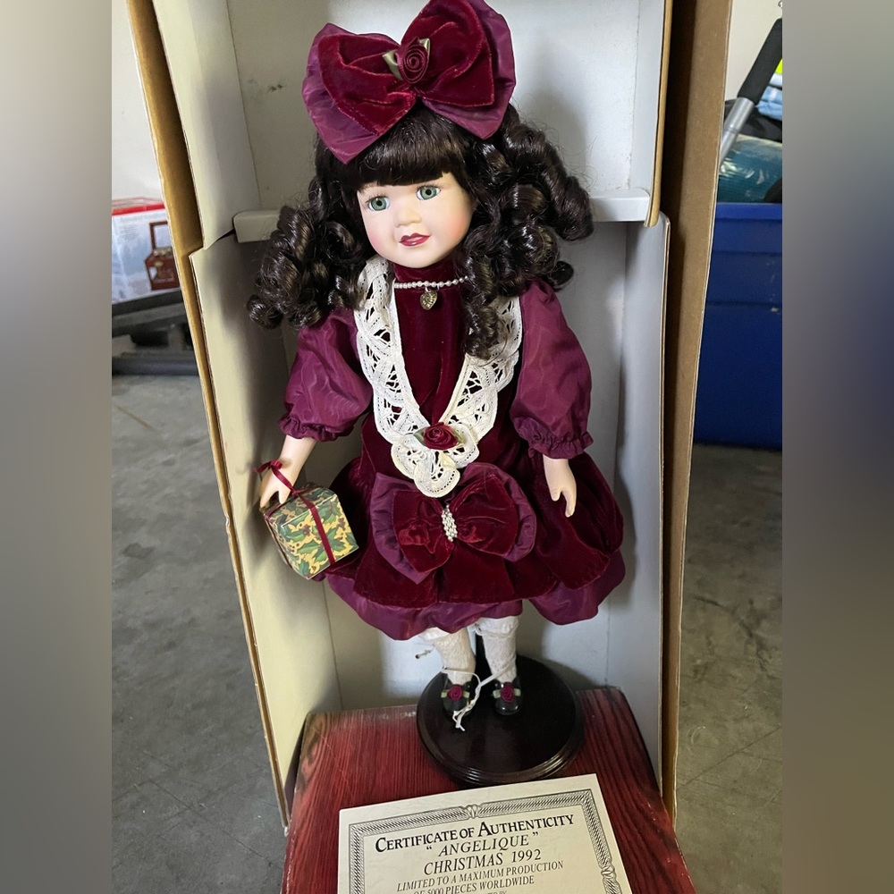Victorian porcelain doll